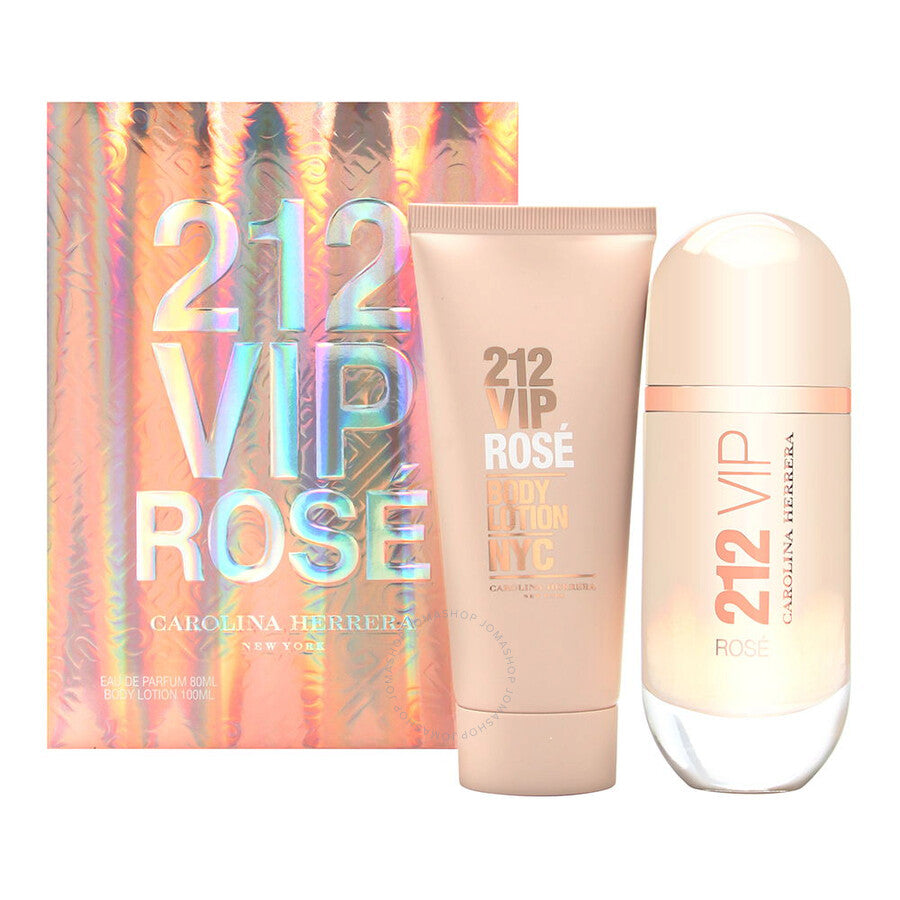 Carolina Herrera 212 Vip Rose Gift Set Eau De Parfum
