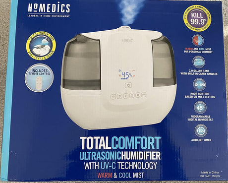TotalComfort Ultrasonic Humidifier with UV-C Technology