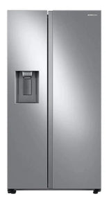 Samsung 22 cu. ft. Counter Depth Side-by-Side Refrigerator in Stainless Steel RS22T5201SR