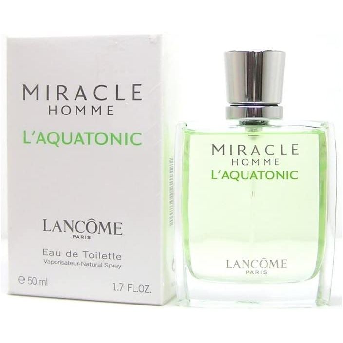 Lacome Miracle L'Aquatonic For Men 50ml Eau De Toilette - AGSWHOLESALE