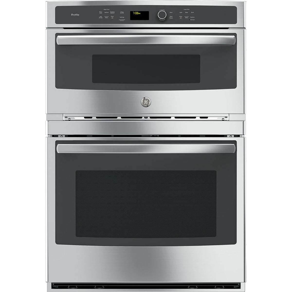 GE Profile 6.7 Cu. Ft. Built-In Combination Convection Microwave/Convection Wall Oven Stainless Steel PT7800SHSS