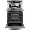 GE Profile 6.7 Cu. Ft. Built-In Combination Convection Microwave/Convection Wall Oven Stainless Steel PT7800SHSS