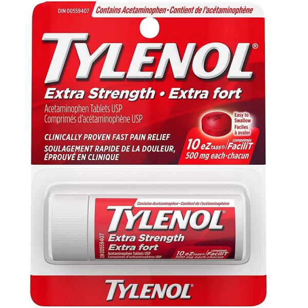 TYLENOL Extra Strength Acetaminophen 500mg