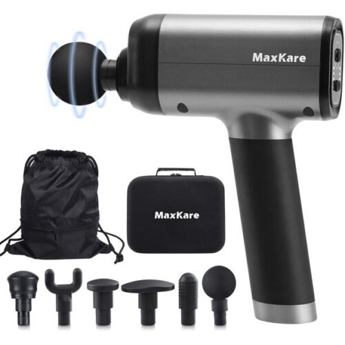 MaxKare Massage Gun for Athletes -Portable Professional Deep Tissue Muscle Relaxing