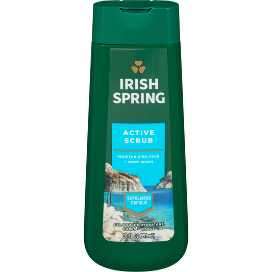 Active Scrub Moisturizing Face + Body Wash 591ml