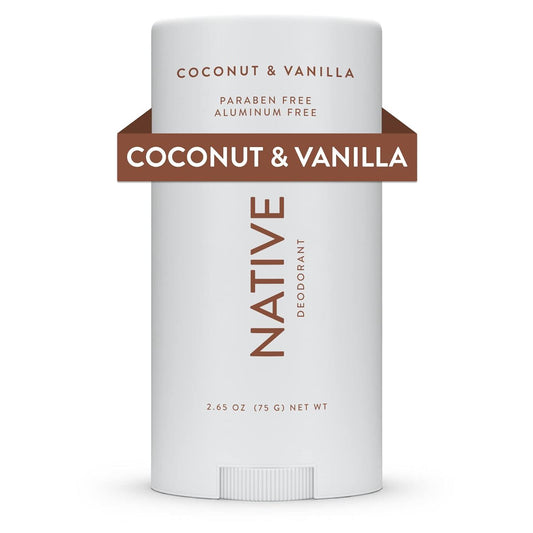 Native Deodorant Coconut Oil and Shea Butter  Coconut & Vanilla