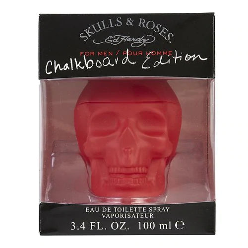 Ed Hardy Skull and Roses Chalkboard Edition Eau De Toilette