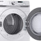 Samsung 7.5 cu. ft. Electric Dryer with Sensor Dry DVE45T6000W - AGSWHOLESALE