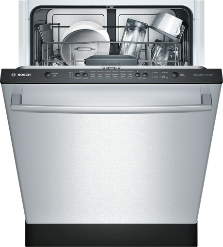 Ascenta Top Control 24-in Built-In Dishwasher (Stainless Steel) ENERGY STAR, 50-dBA SHX3AR75UC - AGSWHOLESALE