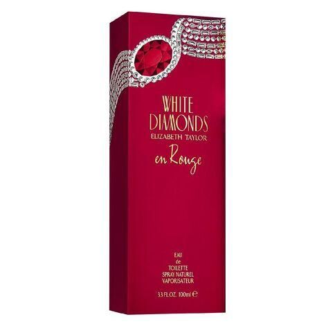 Elizabeth Taylor White Diamonds En Rouge For Women 100ml Eau De Toilette - AGSWHOLESALE