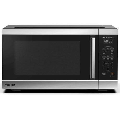 Toshiba 2.2 cu. ft. Countertop Microwave Oven, 1200 Watts, Stainless Steel - AGSWHOLESALE