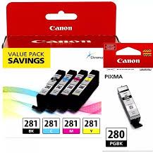 Canon PGI-280XL/CLI-281 5 Color Pack