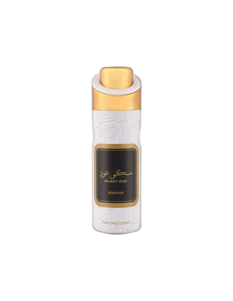 Rihanah Musky Oud Perfumed Spray - AGSWHOLESALE