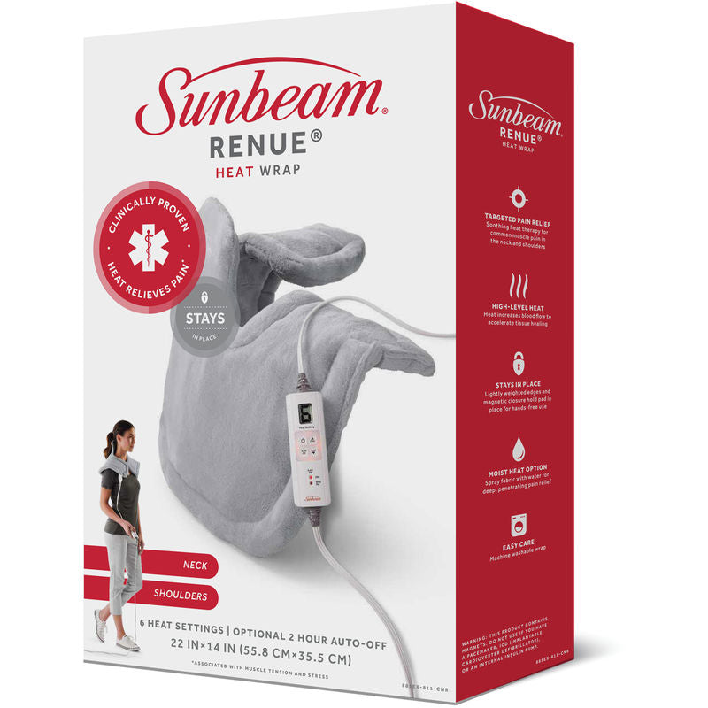 Sunbeam Renue Neck and Shoulder with XpressHeat Pad
